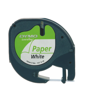 Nastri LetraTag DYMO 12mm x 4m