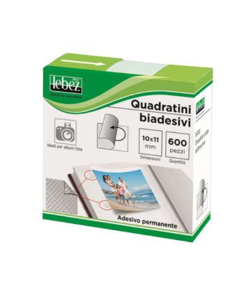 Quadratini Biadesivi Lebez...