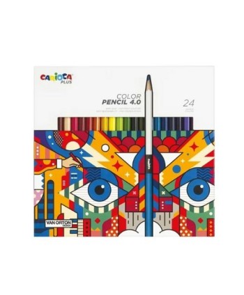 Carioca Plus Color Pencil 4.0 – 24 Pz