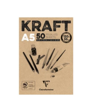 Blocco Carta Kraft Avana –...
