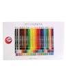 Cassettiera  Pastelli Tinta Unita Mina 4.0  – 108 colori