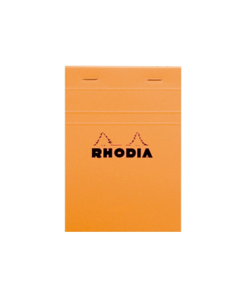 Blocco Rhodia ORANGE n°13...