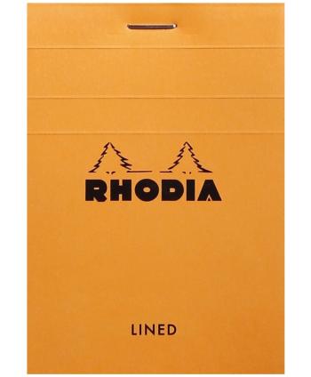 Blocco Rhodia ORANGE Lined...