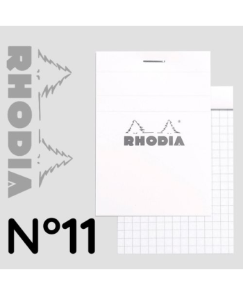 Blocco Rhodia WHITE n°11...