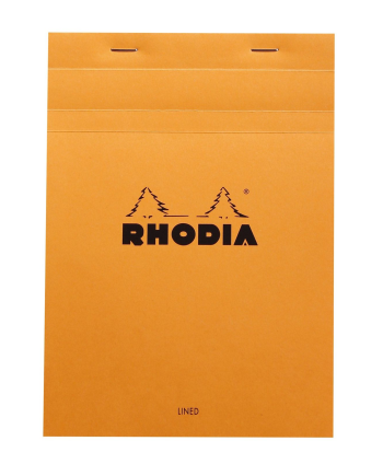 Blocco Rhodia ORANGE n°16...