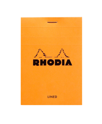 Blocco Rhodia ORANGE n°12...