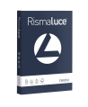 Carta Rismaluce A4 200gr 125Fogli BLU COBALTO