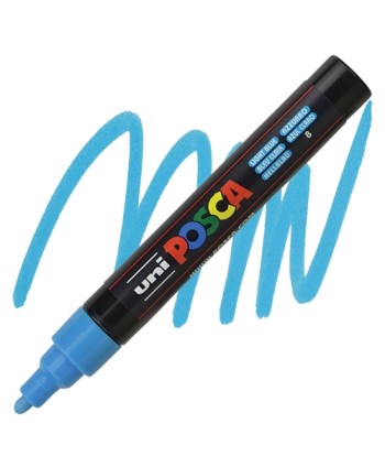 uni-POSCA medio 2,5mm AZZURRO